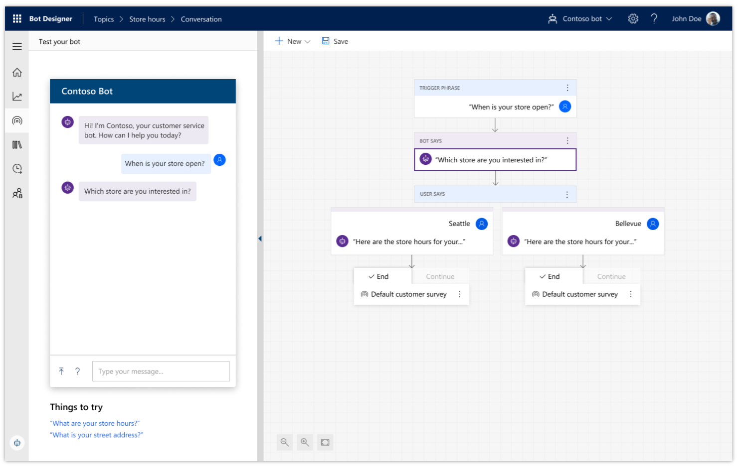 With the preview starting in April, we are now getting the “Bot Framework” which will enable charities to handle simple requests for service automatically, via multiple channels (Facebook etc.) and then offload the request to a human agent based on the complexity of the question - Cloud Update - Screenshot